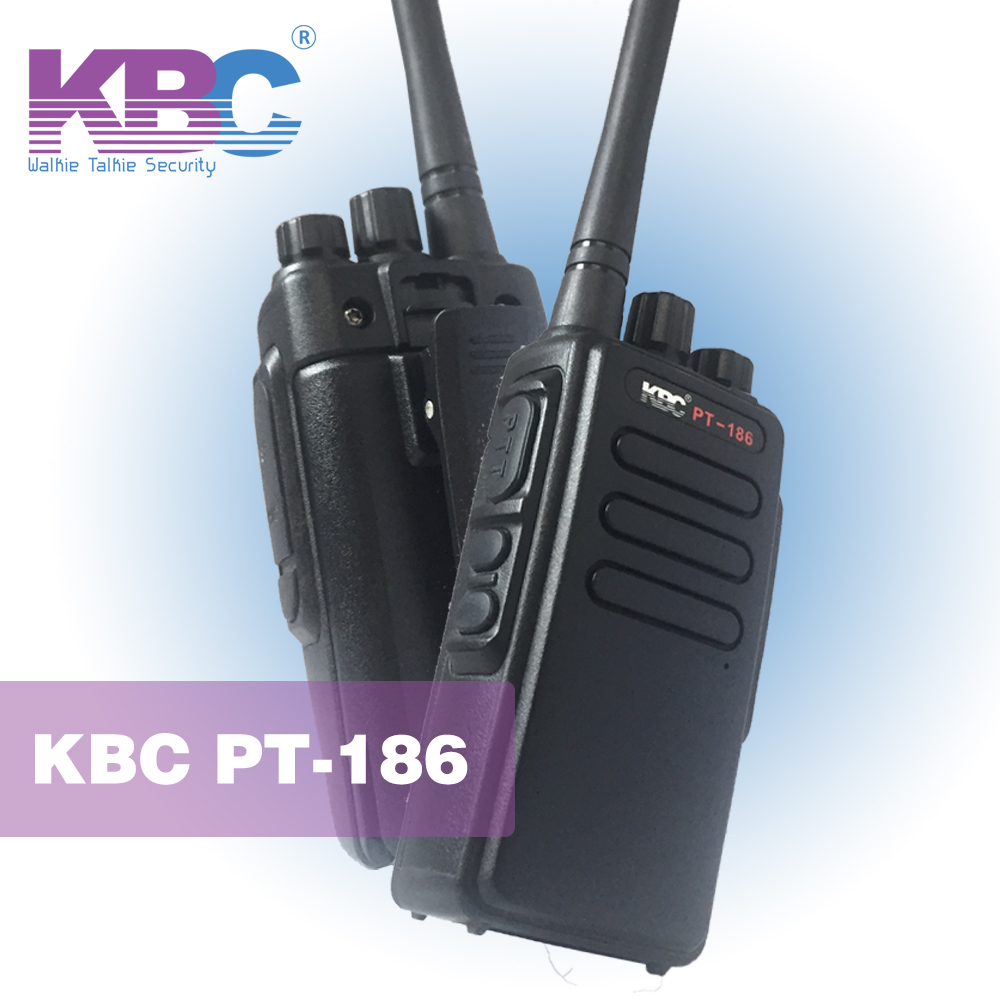 Bộ đàm KBC PT-186 được nhiều dịch vụ cho thuê