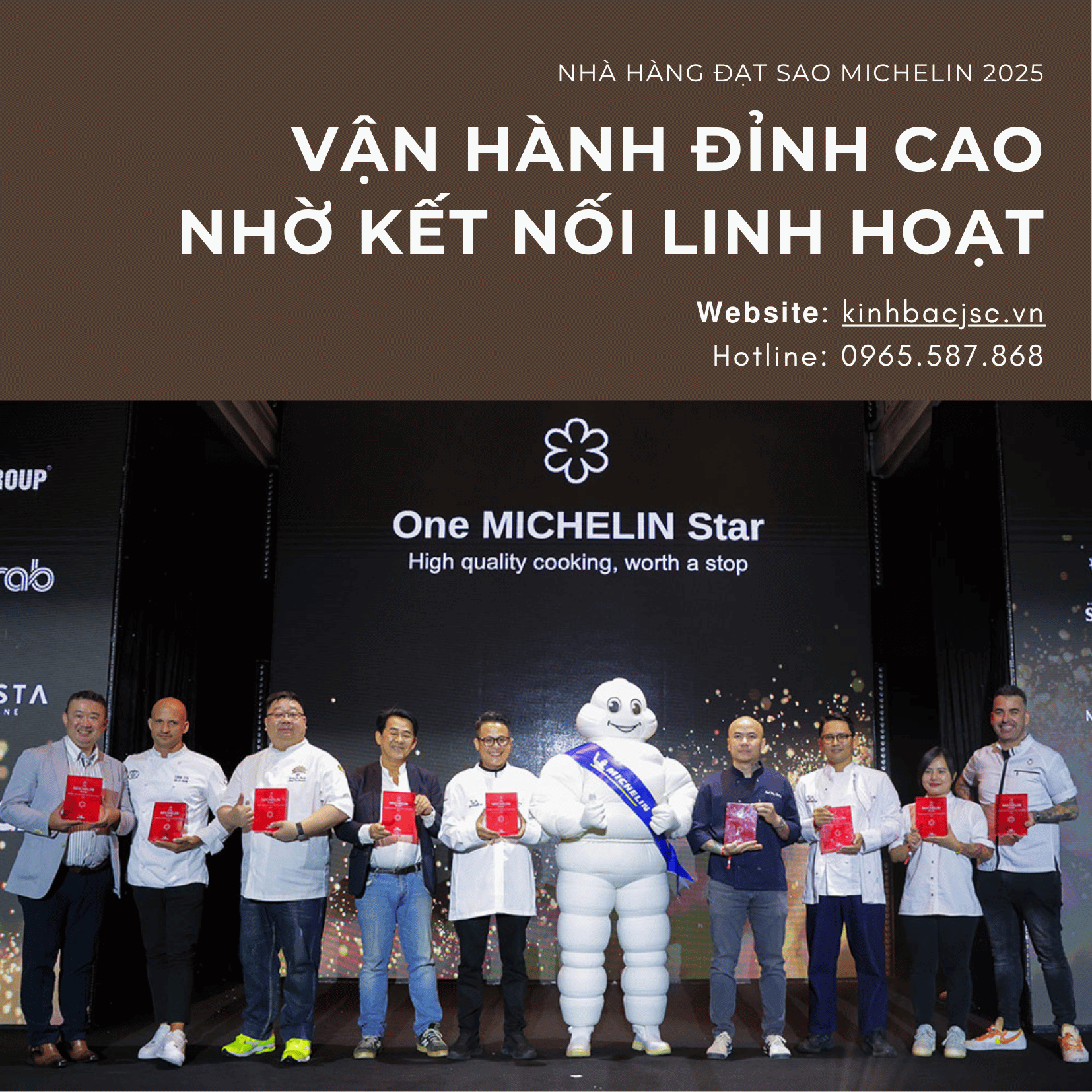 Nhà hàng Việt đạt Michelin Guide – Vì sao bộ đàm cho nhà hàng là giải pháp vận hành không thể thiếu?
