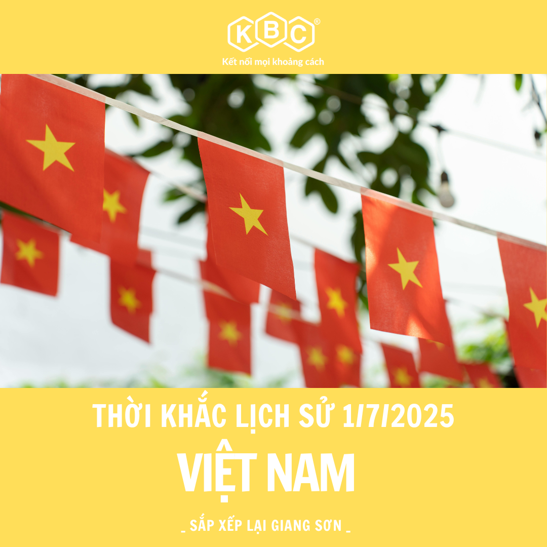 Ngày 1/7/2025: Hành trình kiến tạo tương lai bắt đầu – KBC Việt Nam đồng hành cùng đổi mới