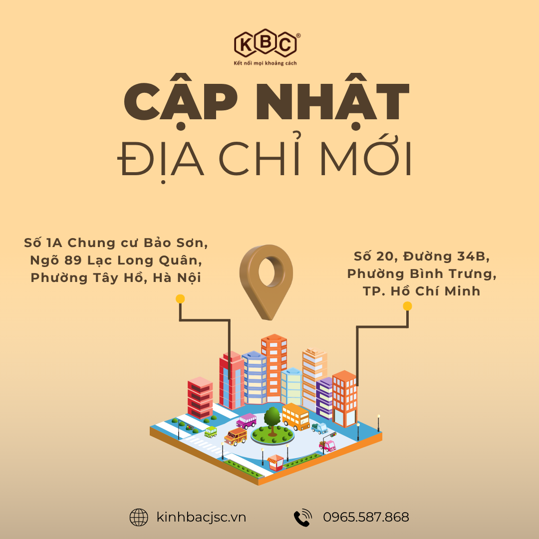 THÔNG BÁO CẬP NHẬT ĐỊA CHỈ CÔNG TY SAU KHI SÁP NHẬP HÀNH CHÍNH