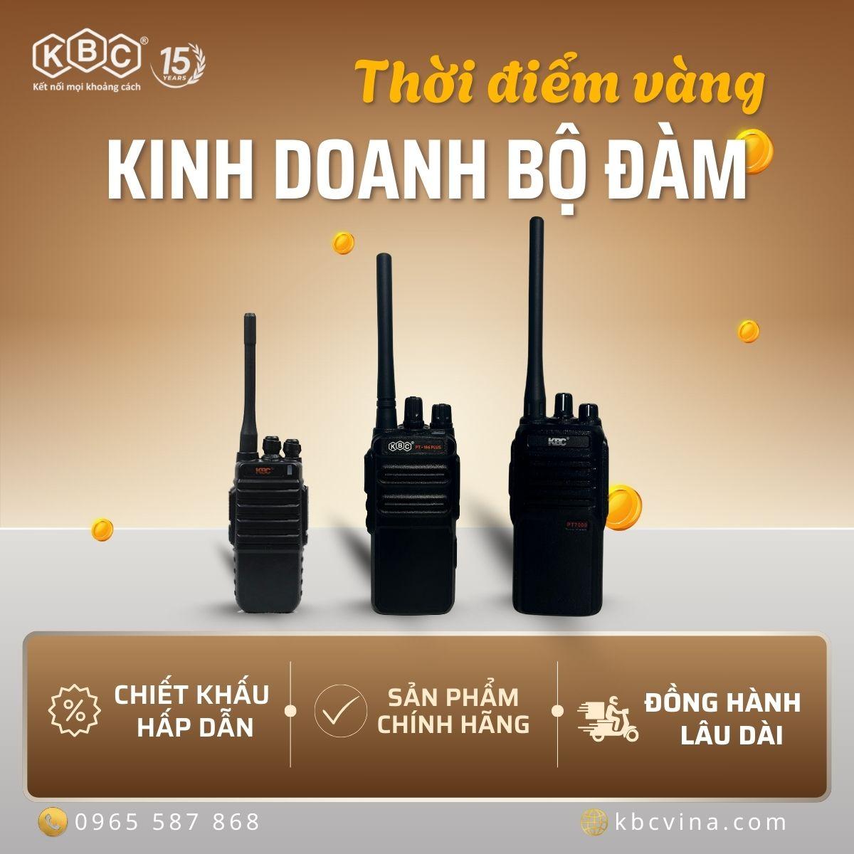 Tại sao đại lý nên đẩy nhanh kinh doanh bộ đàm dịp cao điểm đầu năm?