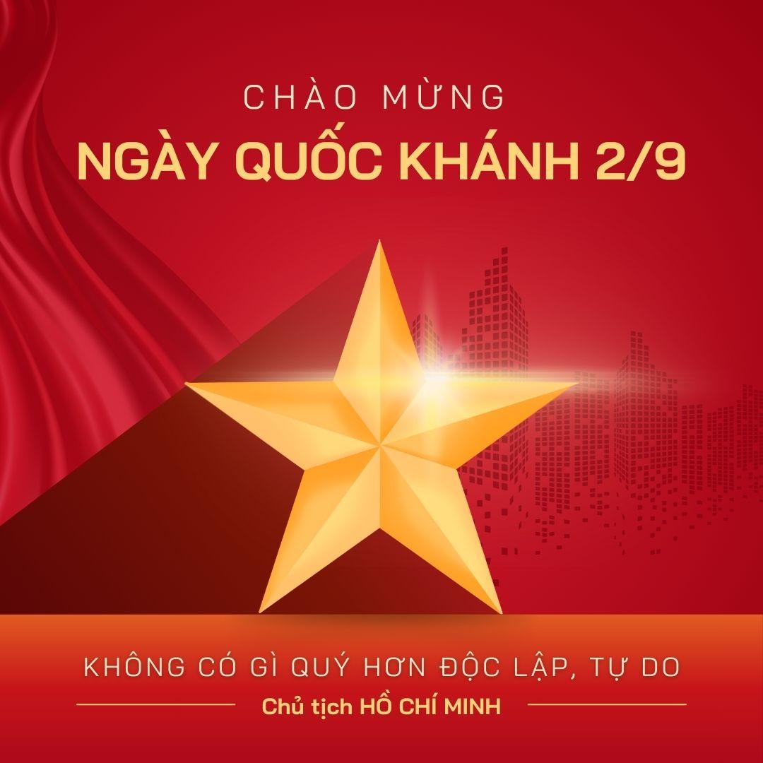 THÔNG BÁO NGHỈ LỄ QUỐC KHÁNH 2/9/2024