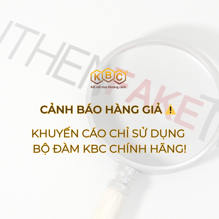Cảnh báo hàng giả: Chỉ sử dụng bộ đàm KBC chính hãng để đảm bảo chất lượng và an toàn