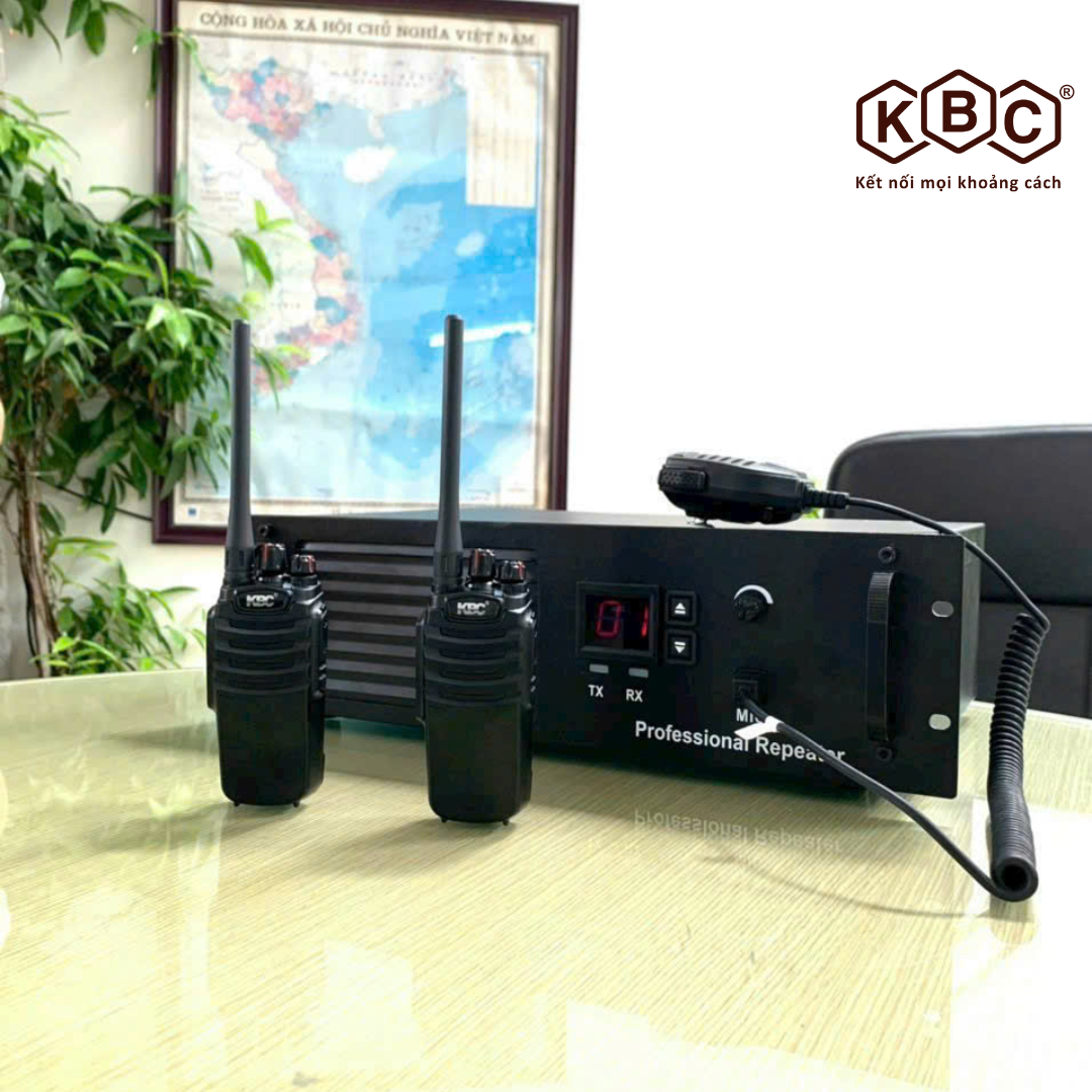 Trạm Repeater Chuyển Tiếp Tín Hiệu KBC RT9000